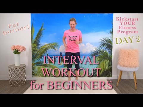 Interval Walking Workout | Effective fat burning workout for beginners | At Home Workout