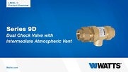 Watts Series 9D Dual Check Valve with Intermediate Atmospheric Vent Overview Video | WebstaurantStore