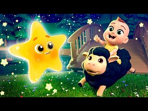 Twinkle Twinkle Little Star (Animal Version) | Newborn Baby Songs & Nursery Rhymes - Videos For Kids