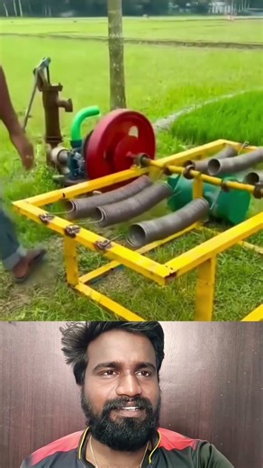 💧🌾 வயலுக்கு தண்ணீர் பாய்ச்ச ஒரு புதுமையான ஐடியா 🚜🔥 #innovativefarming #freewaterpump #smartagri