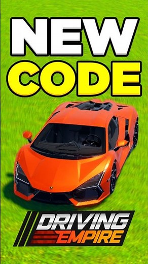 FREE MONEY CODE In Driving Empire!💸