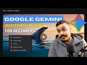 Google Gemini Full Tutorial 2026 : Every Feature Explained (Including Google AI Studio)