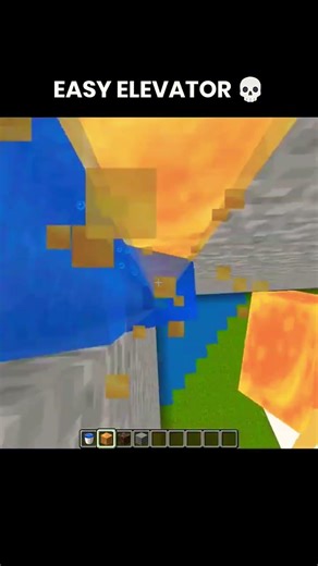 Elevator for minecraft houses #minecraft #minecraftpekeywords #gaming
