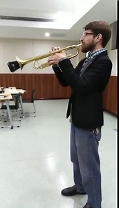 Lightweight Practice Trumpet Mute Silencer，Trumpet Straight Mute MirTra Small Embouchure Training Device Mirror For All Brass Instruments Adapted Trumpet,Trombone,French Horn,Euphonium,Baritone Horn,T