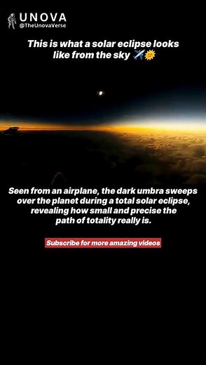 Watching a Total Solar Eclipse From a Plane 🤯✈️