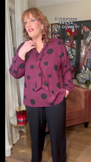 Brandis Dress Out Loud Blouson Sleeve Bow Tied Blouse for QVC https://www.qvc.com/brandis-dress-out-loud-blouson-sleeve-bow-tied-blouse.product.A704254.html?sc=navlist | Brandis Bradley | Facebook