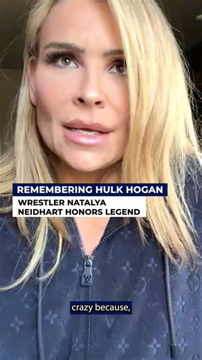 84K views · 2.3K reactions | FOX 13's Walter Allen spoke with wrestler Natalya Neidhart on what she remembers most about Hulk Hogan. WATCH FULL INTERVIEW: https://tinyurl.com/2u6kpsdc | FOX 13 News - Tampa Bay | Facebook
