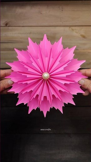 DIY 3d Snowflake Idea by using Paper Only ❄️