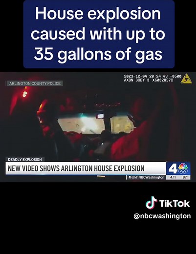 Disturbing, newly released video from police body cameras and dashcams shows the moment a duplex exploded in Arlington in December. As News4’s Megan McGrath reports, investigators shared new details on who they say intentionally triggers the blast. #virginia #northernvirginia #arlingtonva #maryland #washingtondc #districtofcolumbia #dc #dmv #dmvtiktok