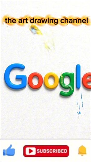 google logo art drawing short video #short video #art drawing