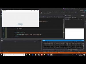 How to connect sql server database to Windows form in C#