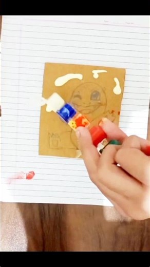 Pokemon drawing on cardboard 🔥#drawing #art #artist