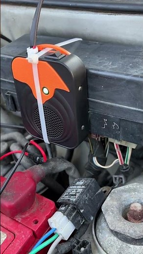 Ultrasonic sound as rat repellent it works in cars #rat #diy