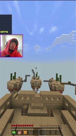 Fortnite in SKYWARS?😭💔‪@SoapHops‬ #minecraft #bedwars #hypixel #skywars #gaming