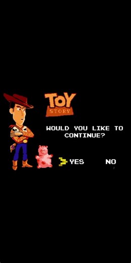 FAKE Toy Story russian game over screen