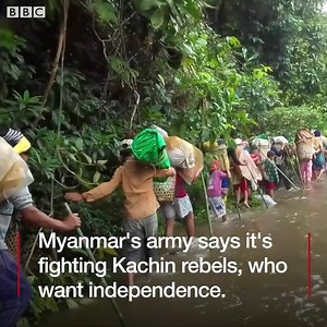 The parents forced to leave children behind after more violence in Myanmar. bbc.in/2JeOMXT | BBC News