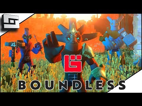 BOUNDLESS! First Look! New Voxel Survival Game!