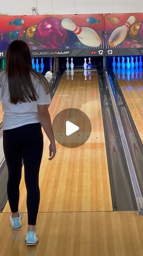 Malia Briggs on Instagram: "Check out this Spilt Conversion!!😁 #thesweatlife #girlbowler #bowlfearless #viral #bowling #bowlingtime #bowlingalley #bowlingfun #bowlingball #i❤️bowling #spilt #awesome #trending #fyp #reels"