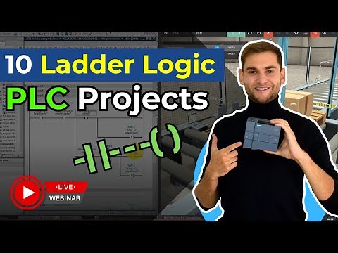 From Zero to PLC Expert: Mastering 10 Ladder Logic Projects in 30 Days