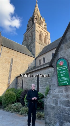 ✨ Church✨ Just Canon Malachy giving YOU the sign YOU needed to pop into the Cathedral this coming week. 🙏 ⛪️ Sunday is our big day but we have Mass and other devotions every single weekday and the Cathedral is also open for quiet prayer and reflection 7am-7pm every day. 📲 Check out our website for details ❤️ Whether you’re a regular, want to step back into practising your faith, are thinking about becoming Catholic or have never set foot in a Church before…you are most welcome! 🥾✝️ And if you