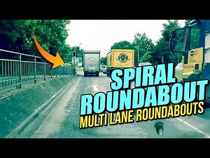 Spiral Roundabout - Multi Lane roundabouts UK