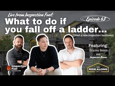 What do you do if you fall off a ladder? Brianna Beans started a property rental inspection company!