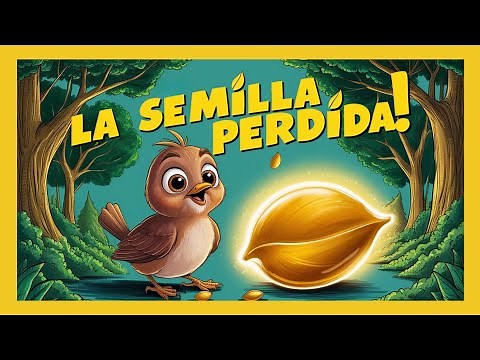 🐦 La Aventura del Pajarito y la Semilla Perdida 🌱 | Una Lección de Paciencia y Amistad ✨