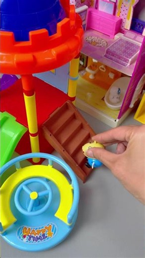 Satisfying with Unboxing & Review Peppa Pig Slide Playset #asmr #unboxing #peppapig #toyhouse