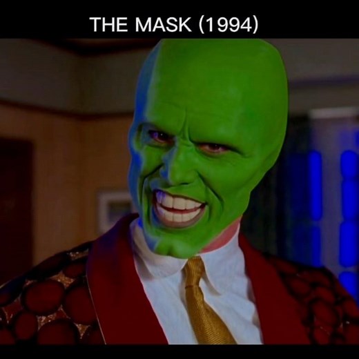 The Mask (1994)| Mask put on face #movie
