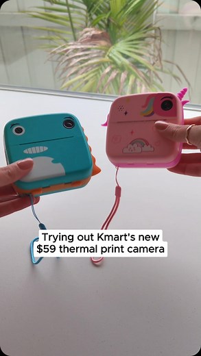 Kmart Australia on Instagram: "NEW $59 thermal print camera from Kmart!! Let’s try it out ❤️ #KmartAus #KmartKids #polaroid #camera"