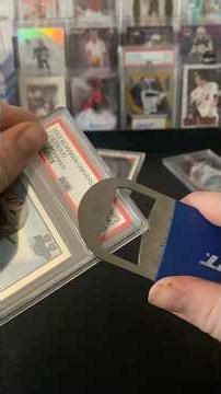 How to crack open your PSA slabs (Tutorial) #psa #psacards #sportscards