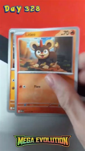 Day 328: I knew I'd find a Bulbasaur eventually. #pokemon #pokemoncards #pokemontcg #megaevolution