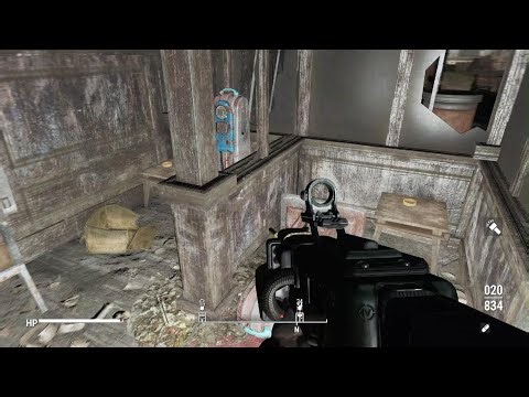 The heroic wooden rail saves the poor super mutants