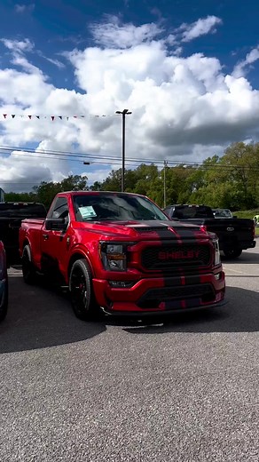 Red Shelby Super Snake Sport - Hot Pepper Performance Truck