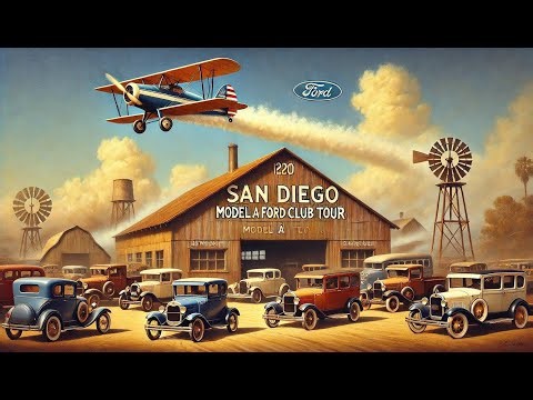 San Diego Model A Ford Club June Tour - Pacific Southwest Railway Museum & Motor Transport Museum