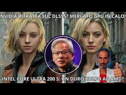 NVIDIA CEO PORTRAITS on DLSS5' 🛑 GPU MARKET COLLAPSES and INTEL CHALLENGES AMD!