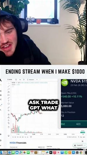 Don't Start With $1000 Options | TradeGPT #shorts #trading