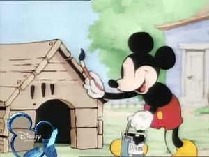 Mickey’s Kangaroo (1935) computer colorized titles