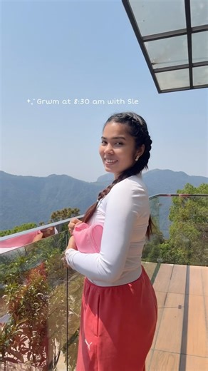 Suchorita Roy | Content Creator on Instagram: "Grwm at 8:30 am with sleeping lady Mountain View , Ooty️Doing Makeup with this view feels the best ✨ Deets :- (Outfit)栗‍♀️ top @hm pants @puma (Makeup) Moisturiser: @cosrx Corrector palette @insightcosmetic Tint @etudeindia Eyeliner and mascara @lovecolorbar (Hotel) View from @nasyastays  #mountain #makeup #grwm #beauty #skincare #ooty"