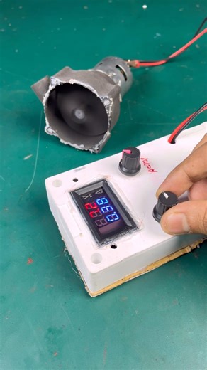 Quick test diy variable power supply