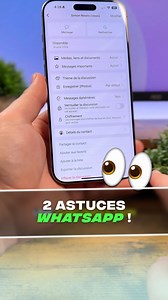 1.4K views · 2.8K reactions | Voici 2 Astuces WhatsApp à absolument connaître 朗 Ça marche sur iPhone, Android, etc… #iphone #astuce #whatsapp #conseil #smartphone #android #ios #whatsappstatus #iphonetricks | Nowistech | Facebook