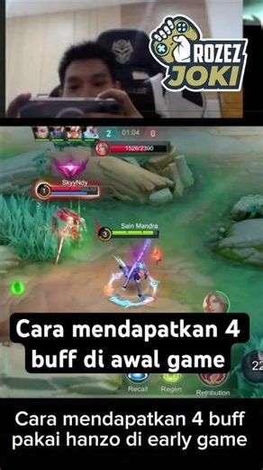 Cheat way to get 4 buffs at the start of the game, that's serious, haha ​​#mobilelegends #mplid #...