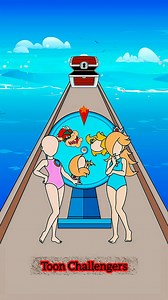 Peach and Rosalina are putting their puzzle skills to the test! 🍑💪 Who will solve it first ? | Toon Challengers