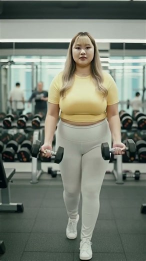 She Cried, Then Conquered! Watch Her Stunning K Pop Transformation!#motivation #diet #humanity