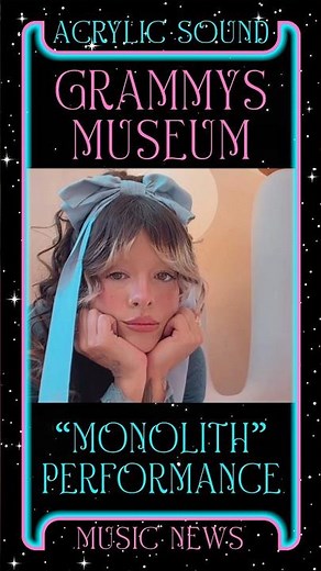 MELANIE MARTINEZ “MONOLITH” GRAMMY MUSEUM PERFORMANCE