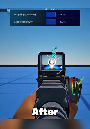 *UPDATED* BEST Keyboard Settings (AIMBOT🎯) #fyp #fortnite #aimbot #keyboard #viral