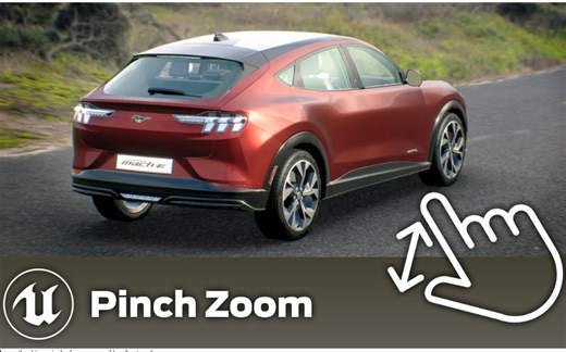 两指缩放、捏、UE4 Pinch to Zoom tutorial