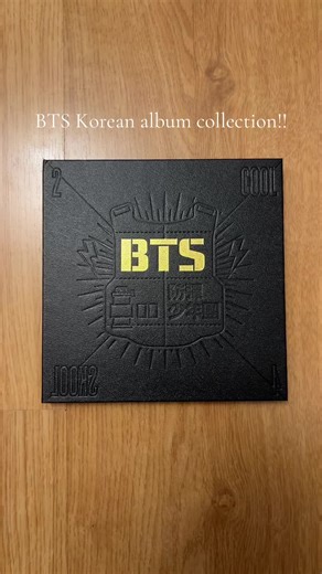 Korean BTS Album Unboxing Collection