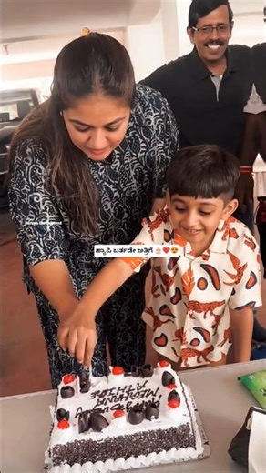 Happy birthday to Meghana Raj Sarja's sister-in-law 🎂❤️😍 #meghanaraj #raayanrajsarja #sarjafamily...