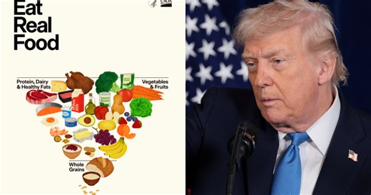 "Come comida real": Gobierno de Trump publica nueva y sana guía alimentaria
